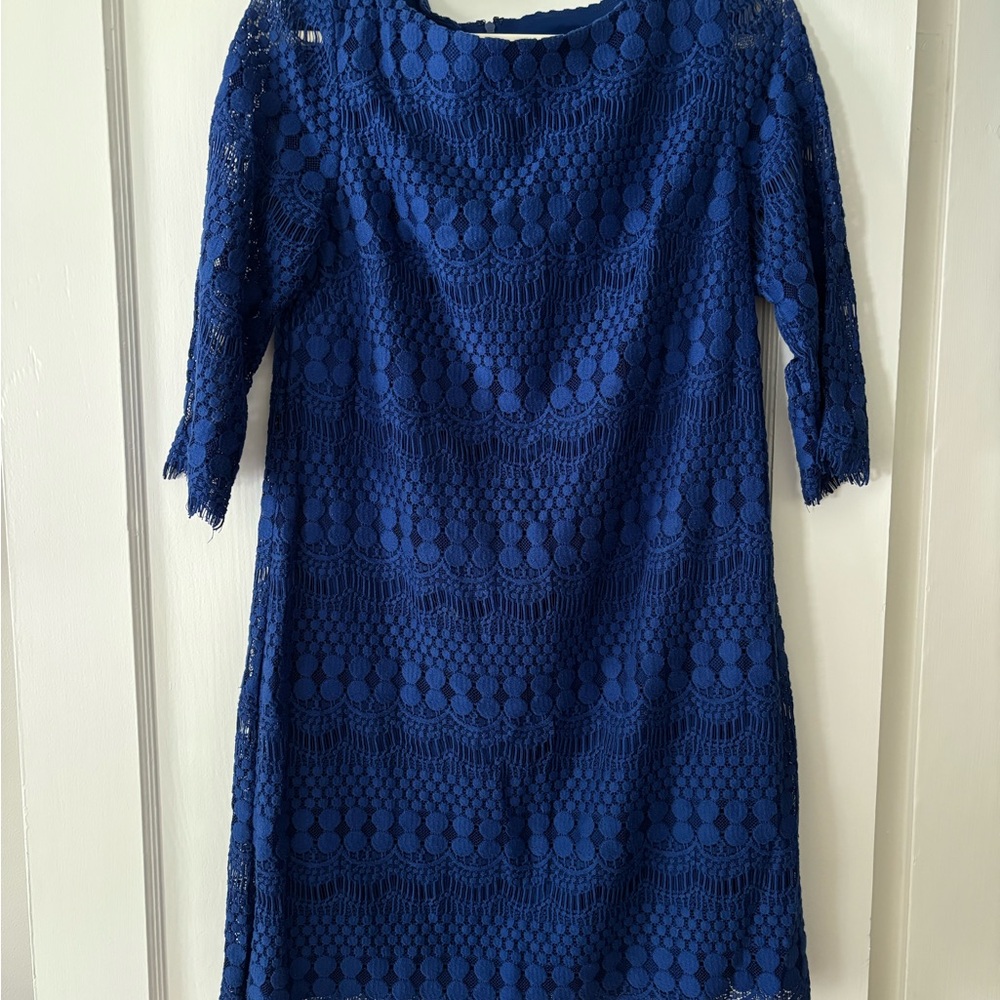 Blue Lace Dress